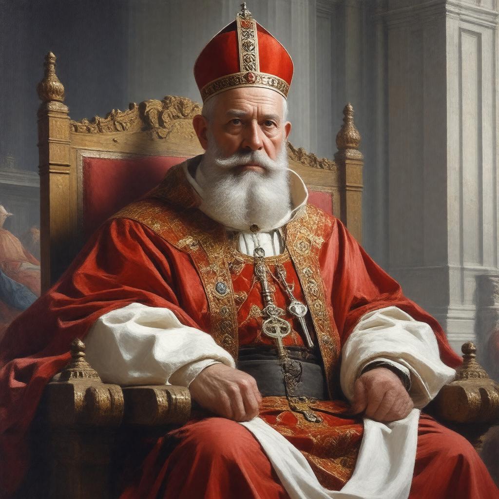 AI-created image of Pope Clement VIII