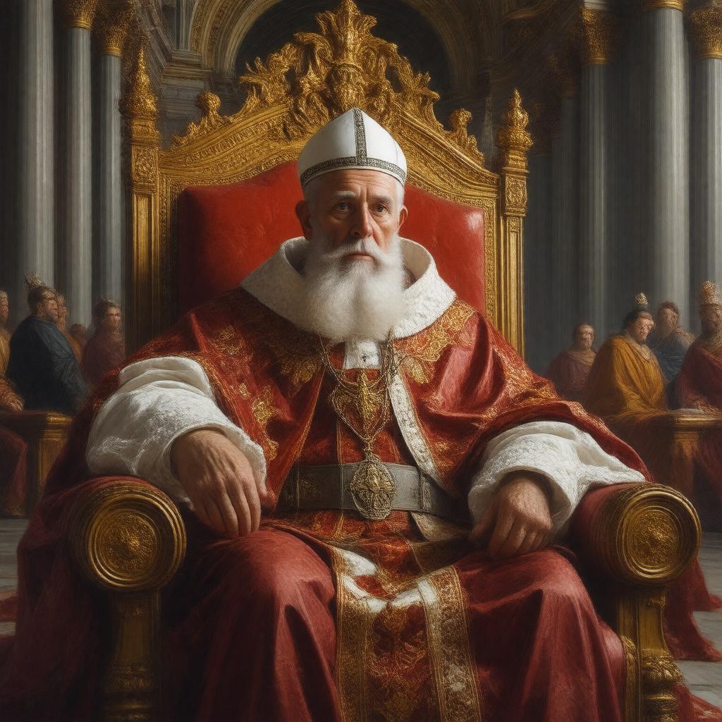 AI-created image of Pope Julius III