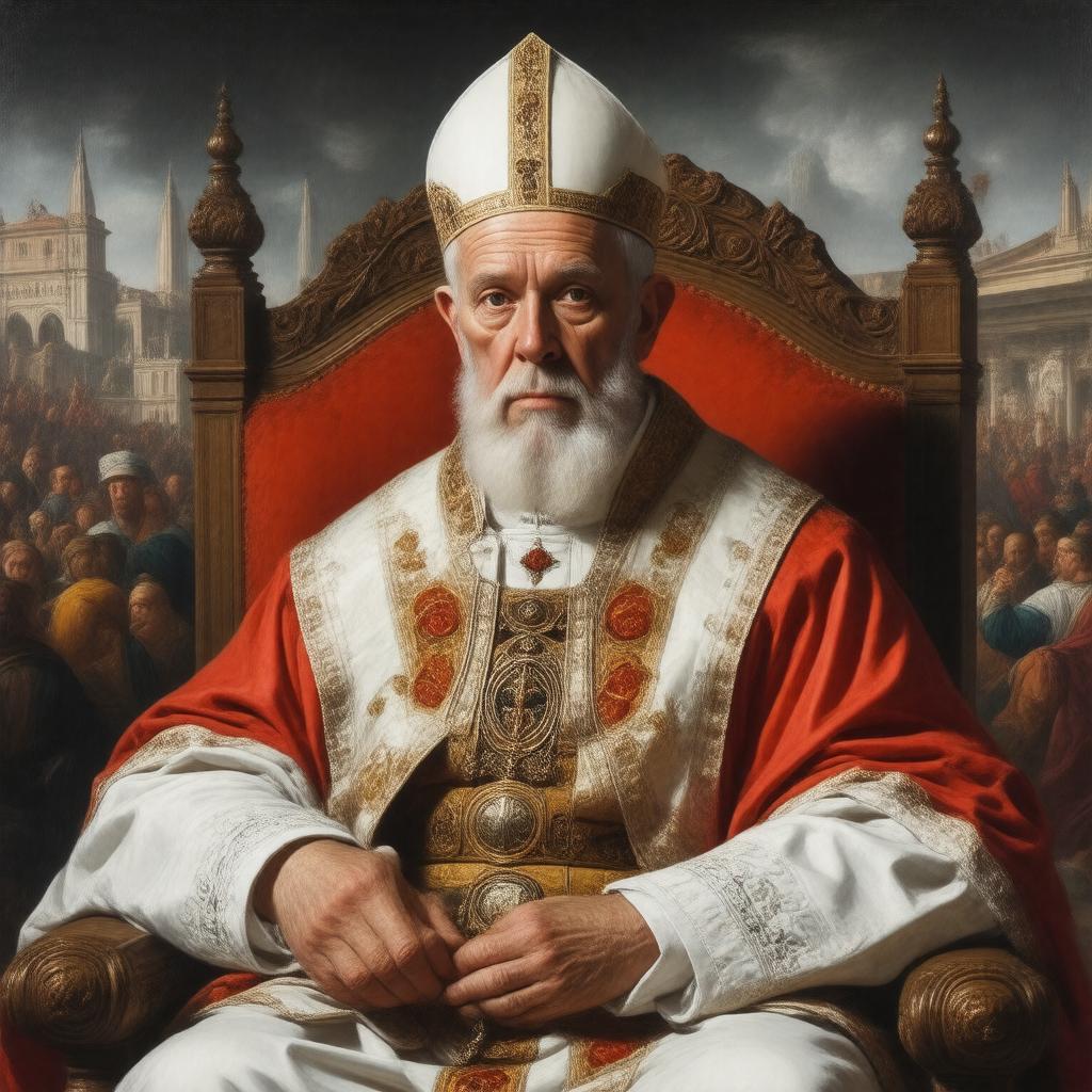 AI-created image of Pope Paul III