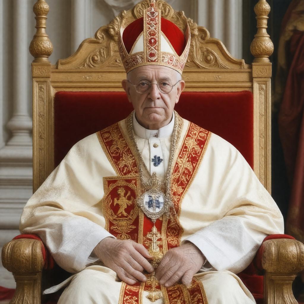 AI-created image of Pope Paul VI