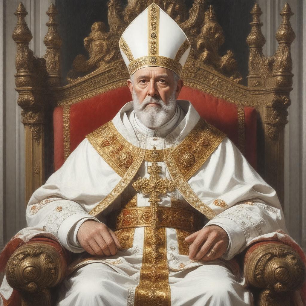 AI-created image of Pope Pius IV