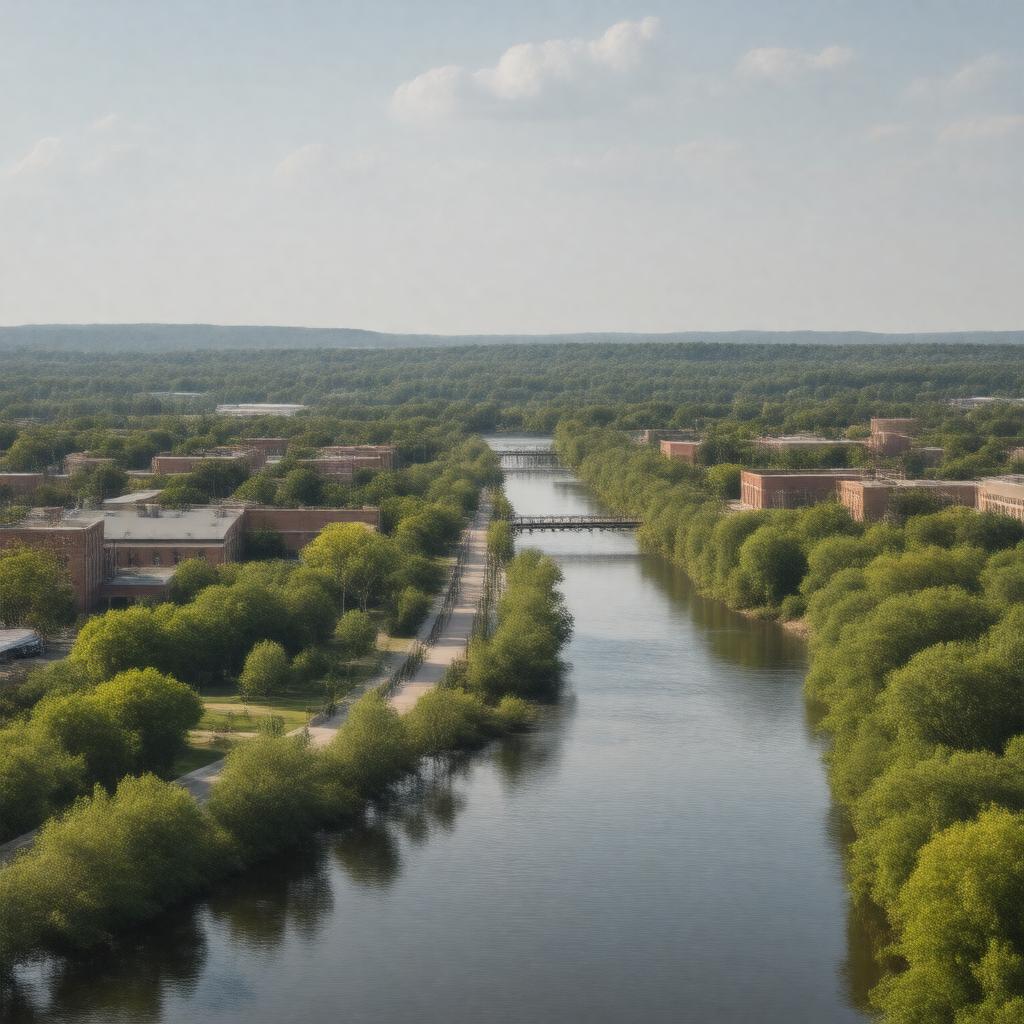 AI-created image of Poplar Bluff, Missouri