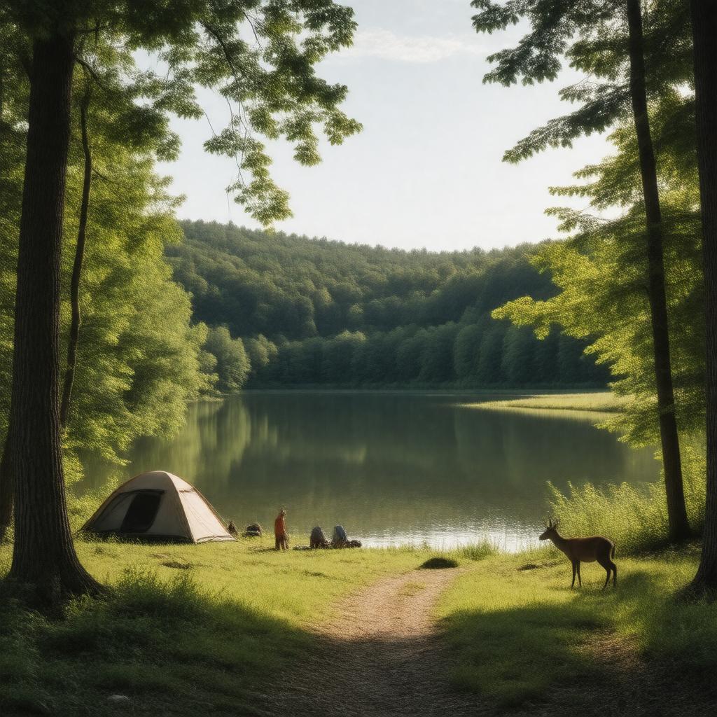 AI-created image of Poplar Bluff Ranger District