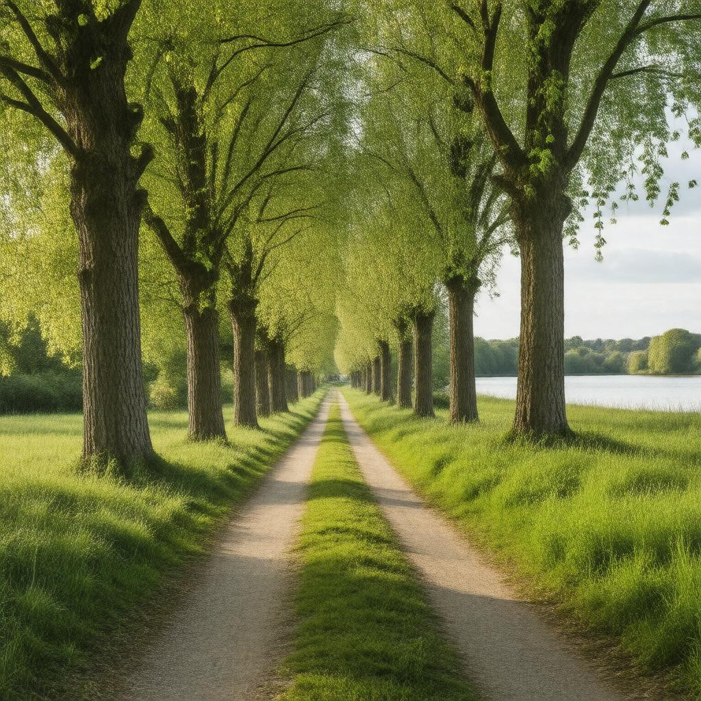 AI-created image of Poplar Walk