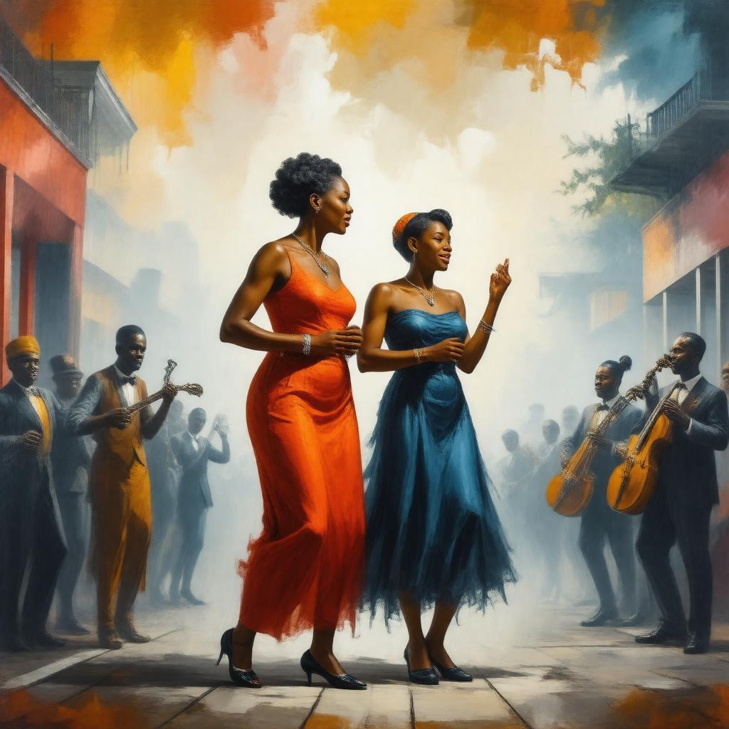 AI-created image of Porgy and Bess