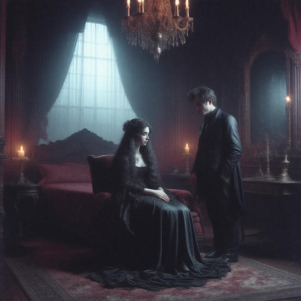 AI-created image of Porphyria's Lover