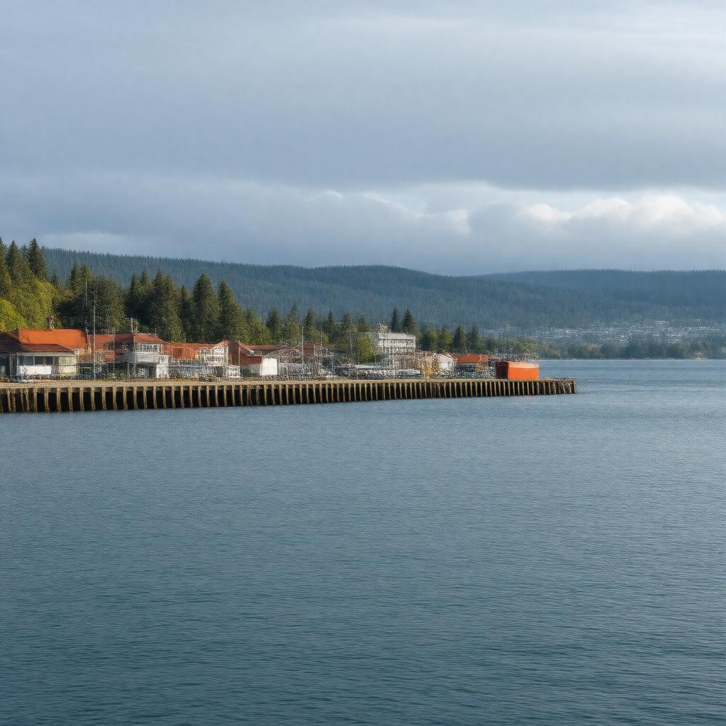 AI-created image of Port Angeles