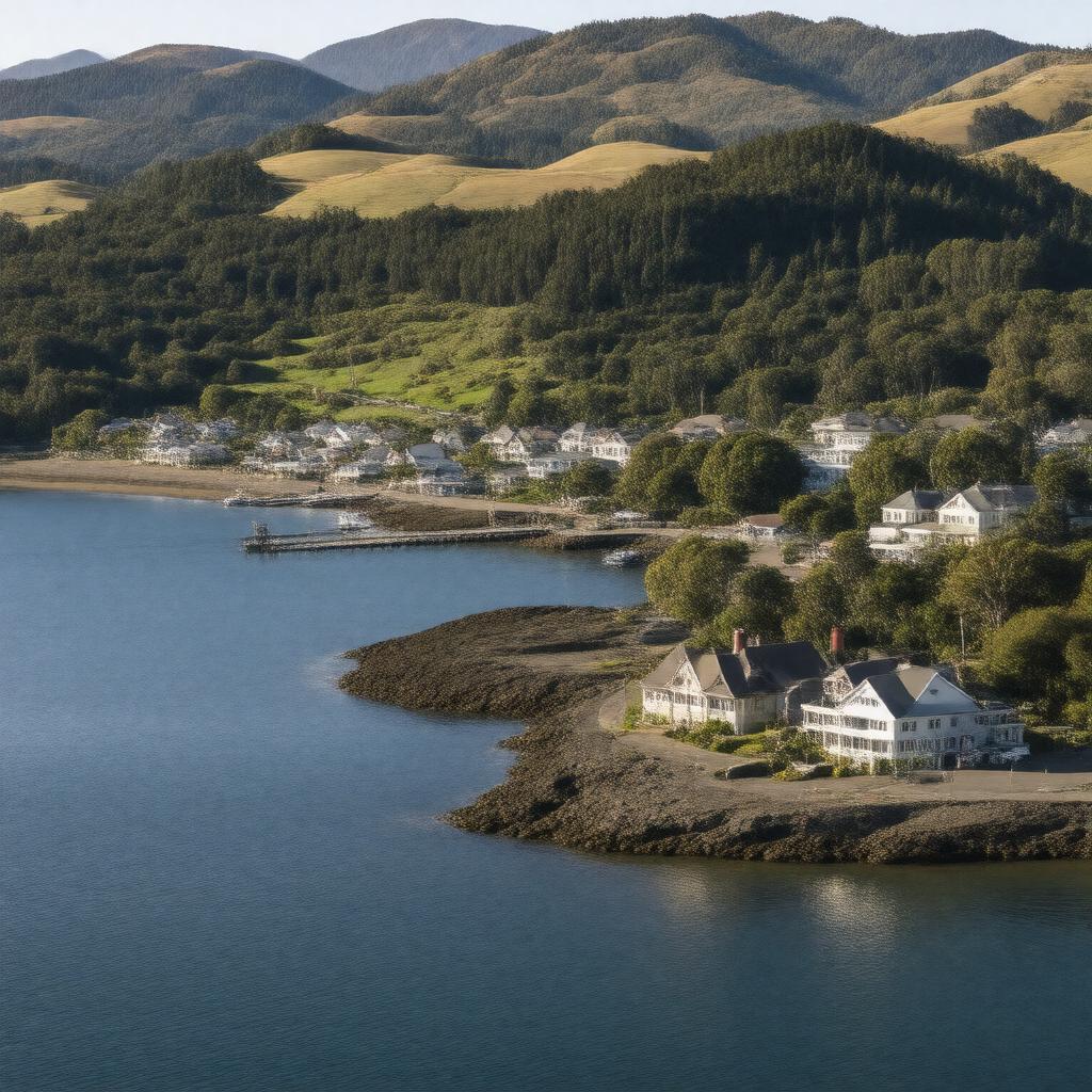 AI-created image of Port Chalmers