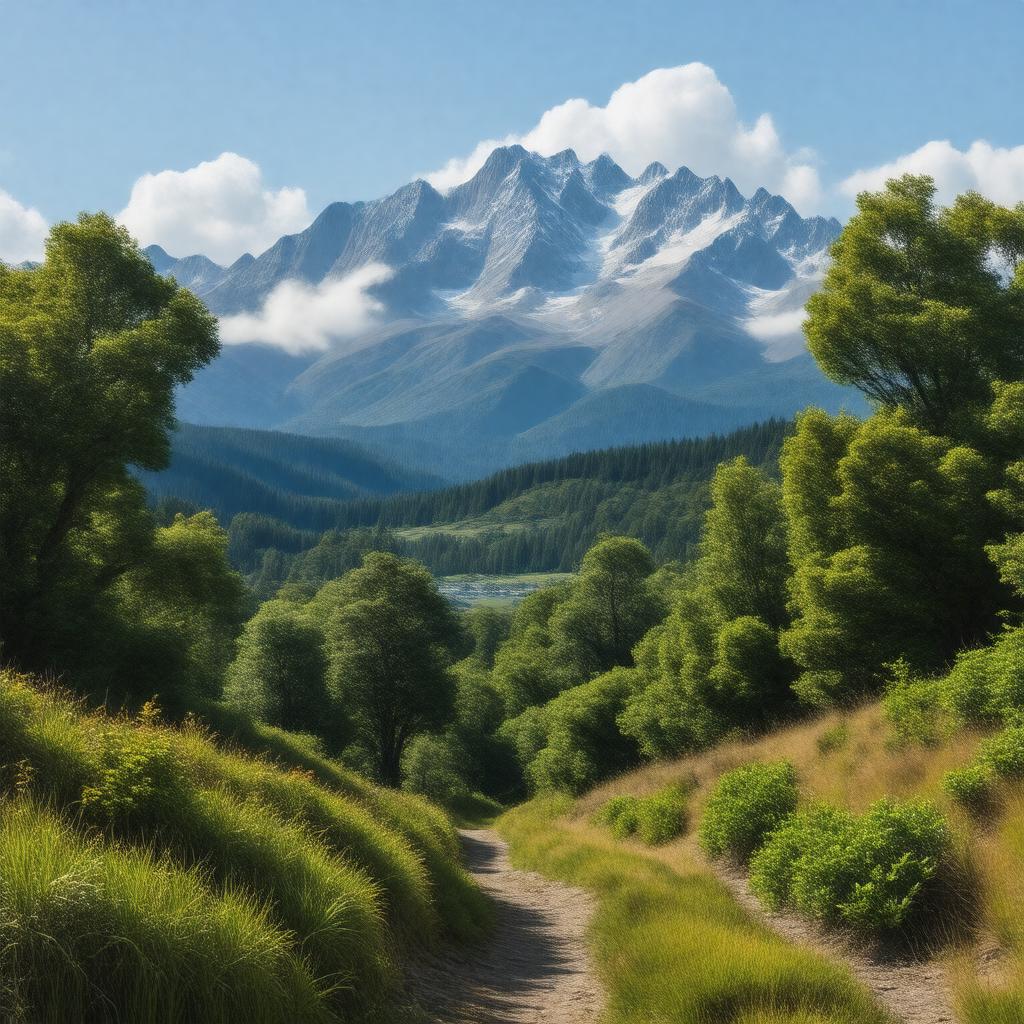 AI-created image of Port Hills