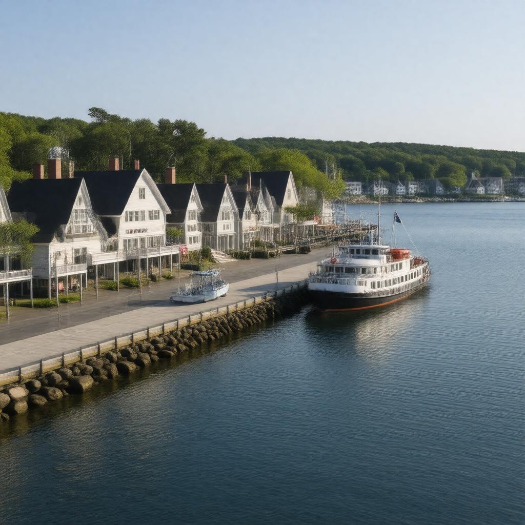 AI-created image of Port Jefferson