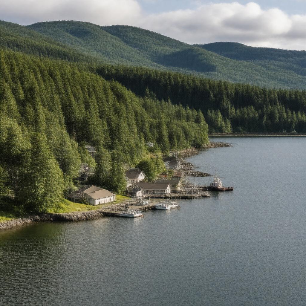 AI-created image of Port McNeill