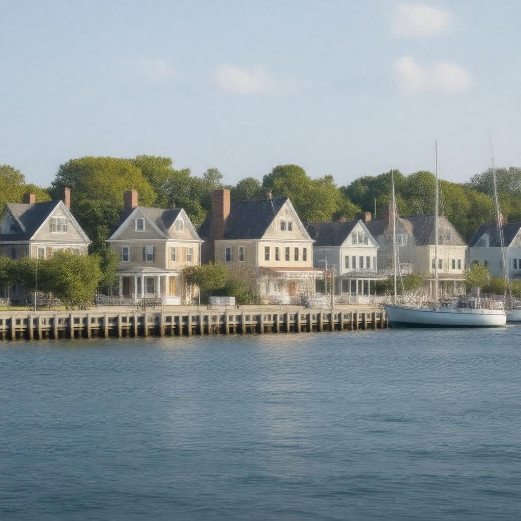 AI-created image of Port Norfolk