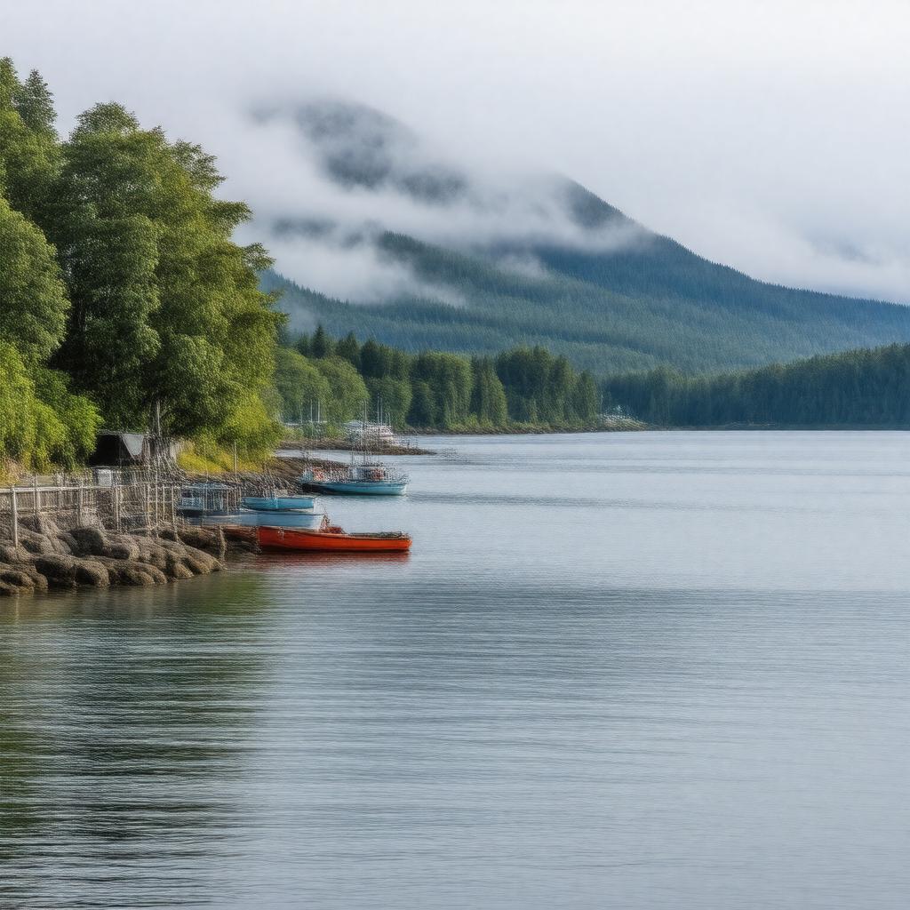 Click to view larger image AI-created image of Port Renfrew