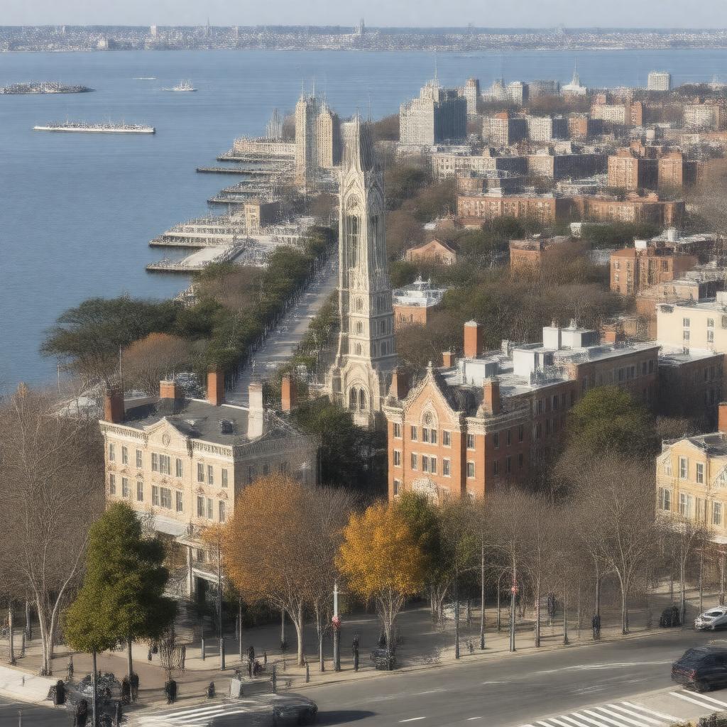 AI-created image of Port Richmond