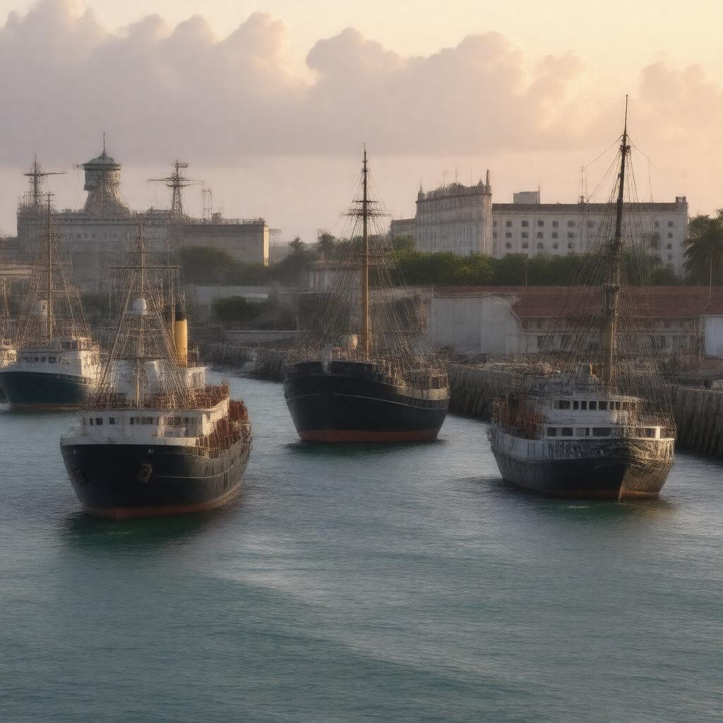AI-created image of Port of Havana