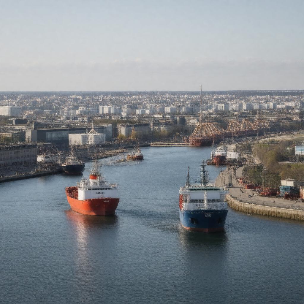 AI-created image of Port of Helsinki