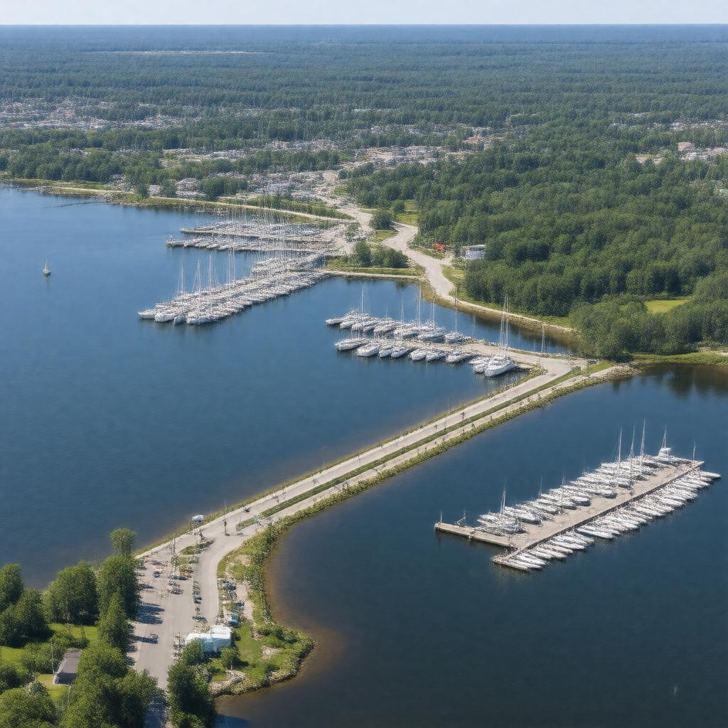 AI-created image of Port of Hyannis