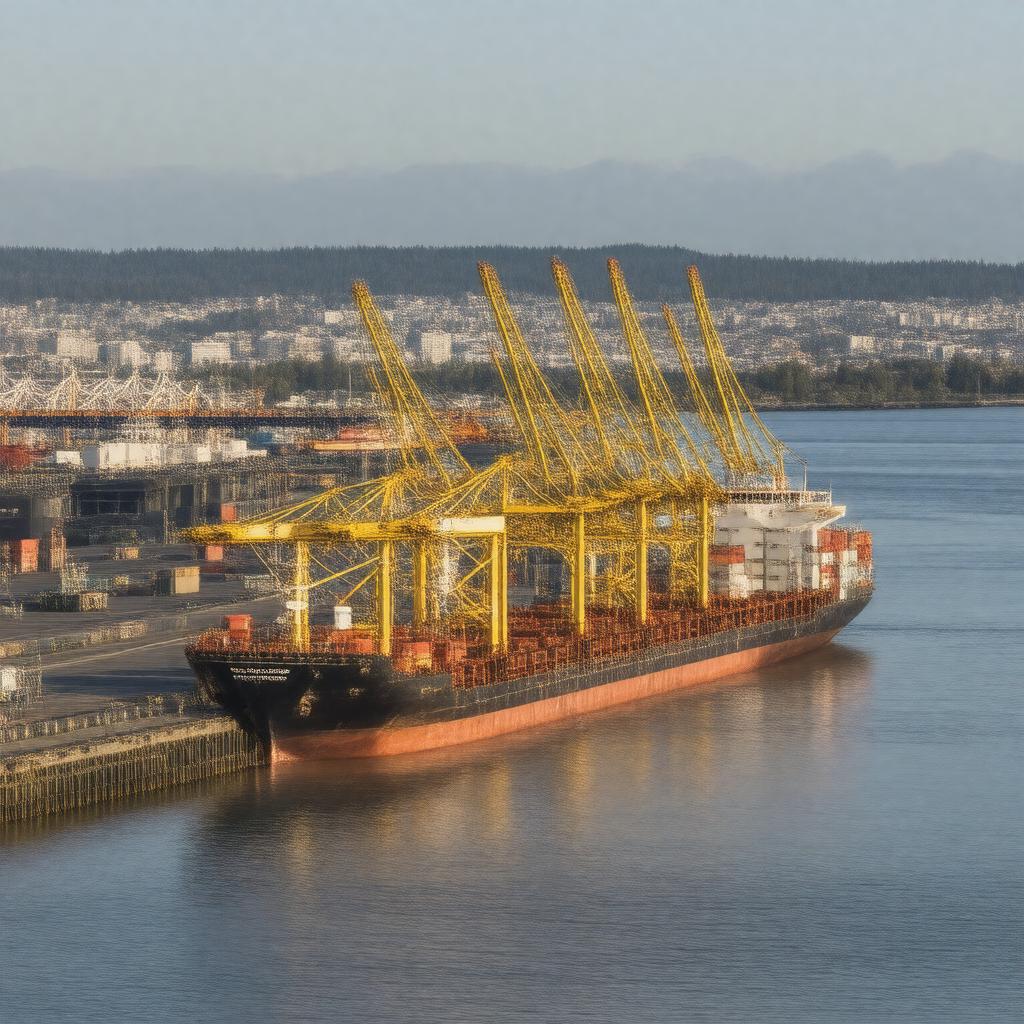 AI-created image of Port of Portland
