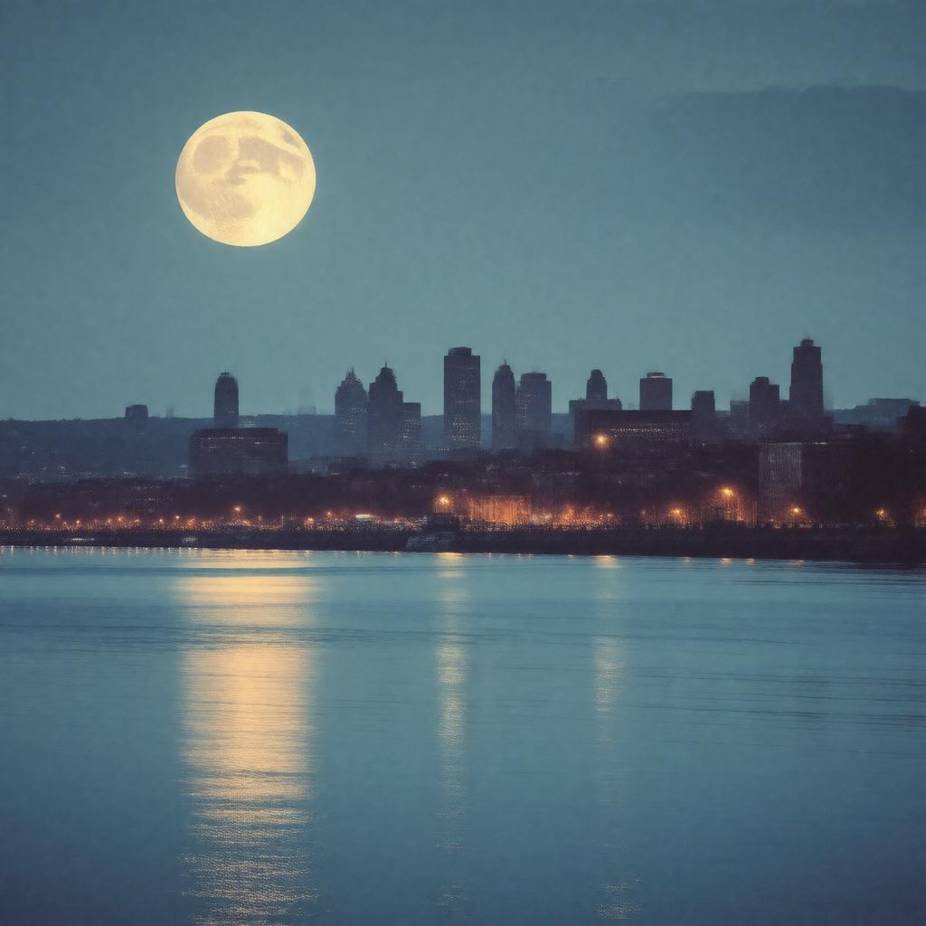 Click to view larger image AI-created image of Port of the Moon