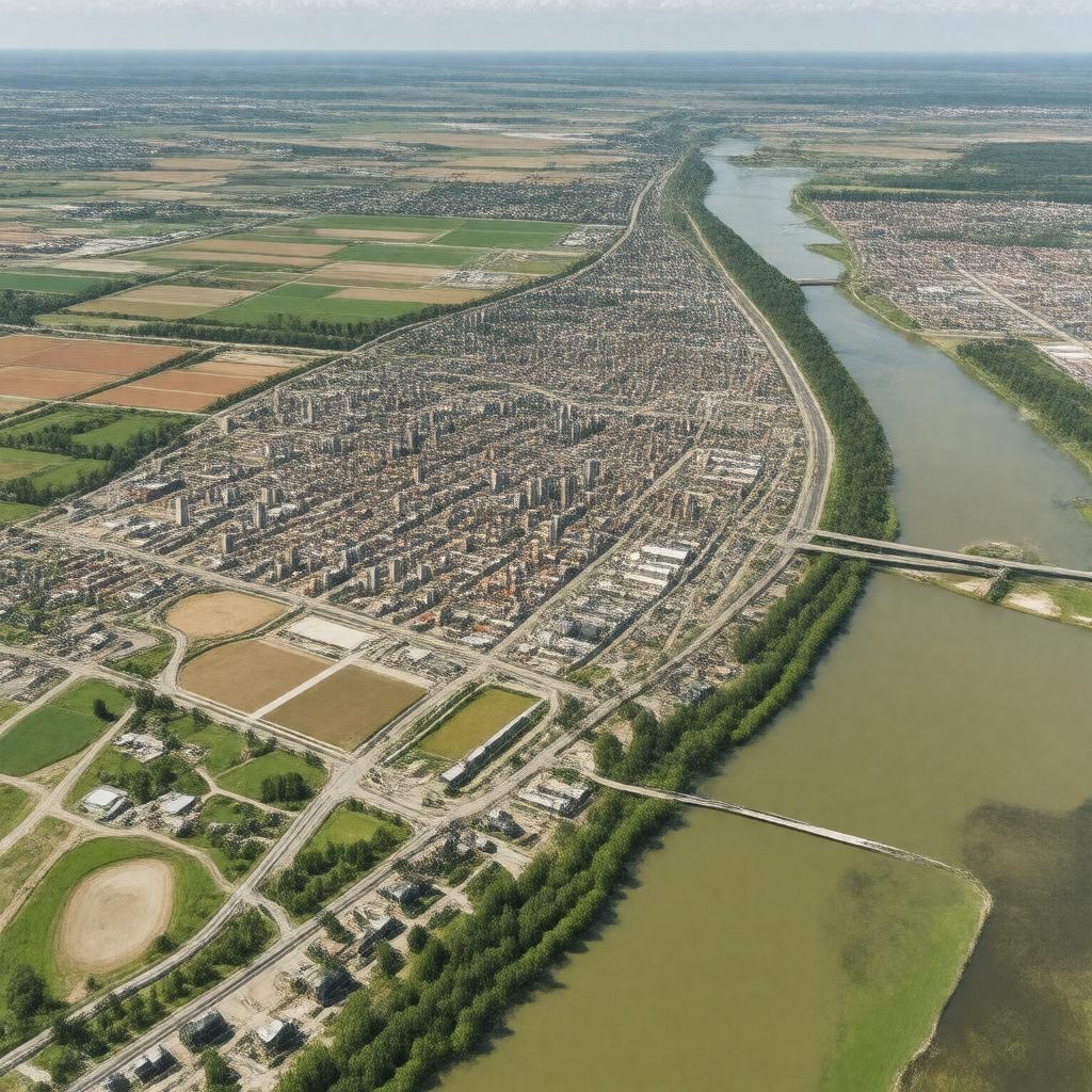AI-created image of Portage la Prairie