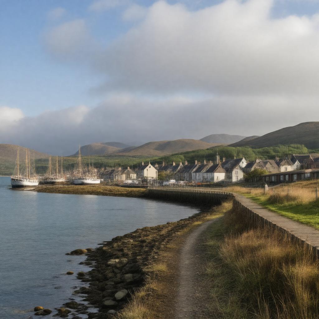 AI-created image of Porthmadog