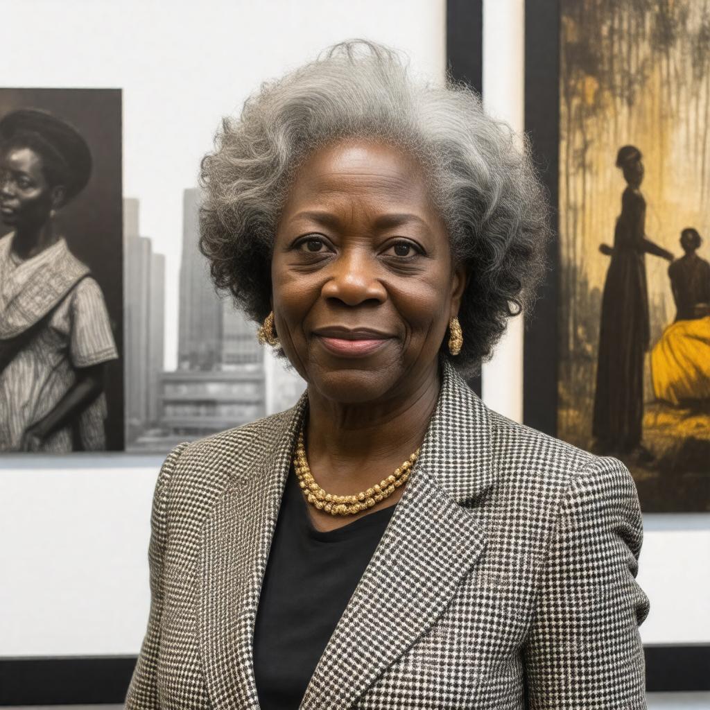 AI-created image of Portia James