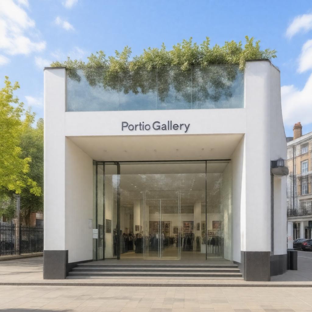 AI-created image of Portico Gallery
