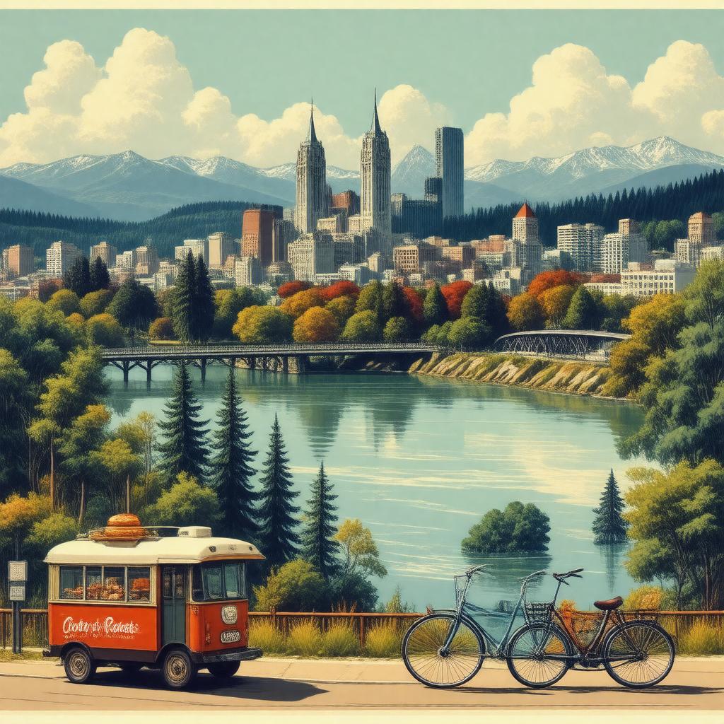 AI-created image of Portland