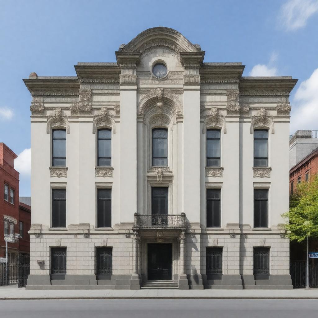 Click to view larger image AI-created image of Portland Art Association