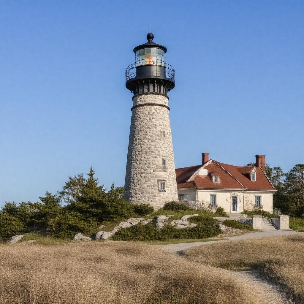 AI-created image of Portland Head Light