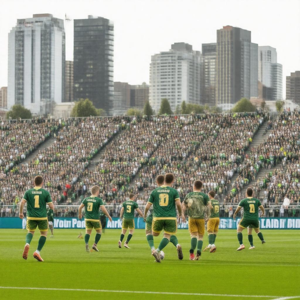 AI-created image of Portland Timbers