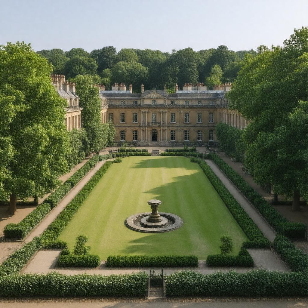 AI-created image of Portman Square