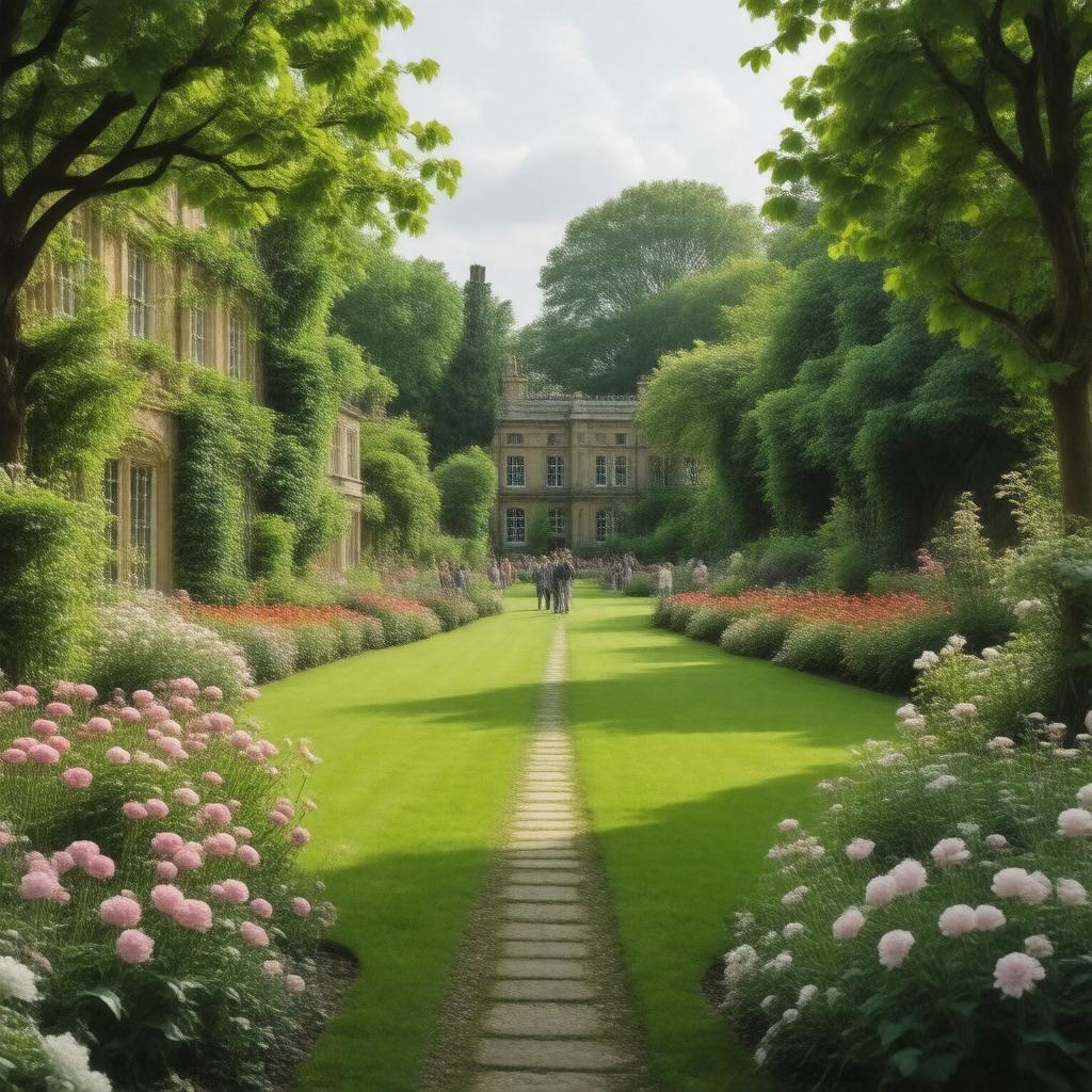 Click to view larger image AI-created image of Portman Square, London, England