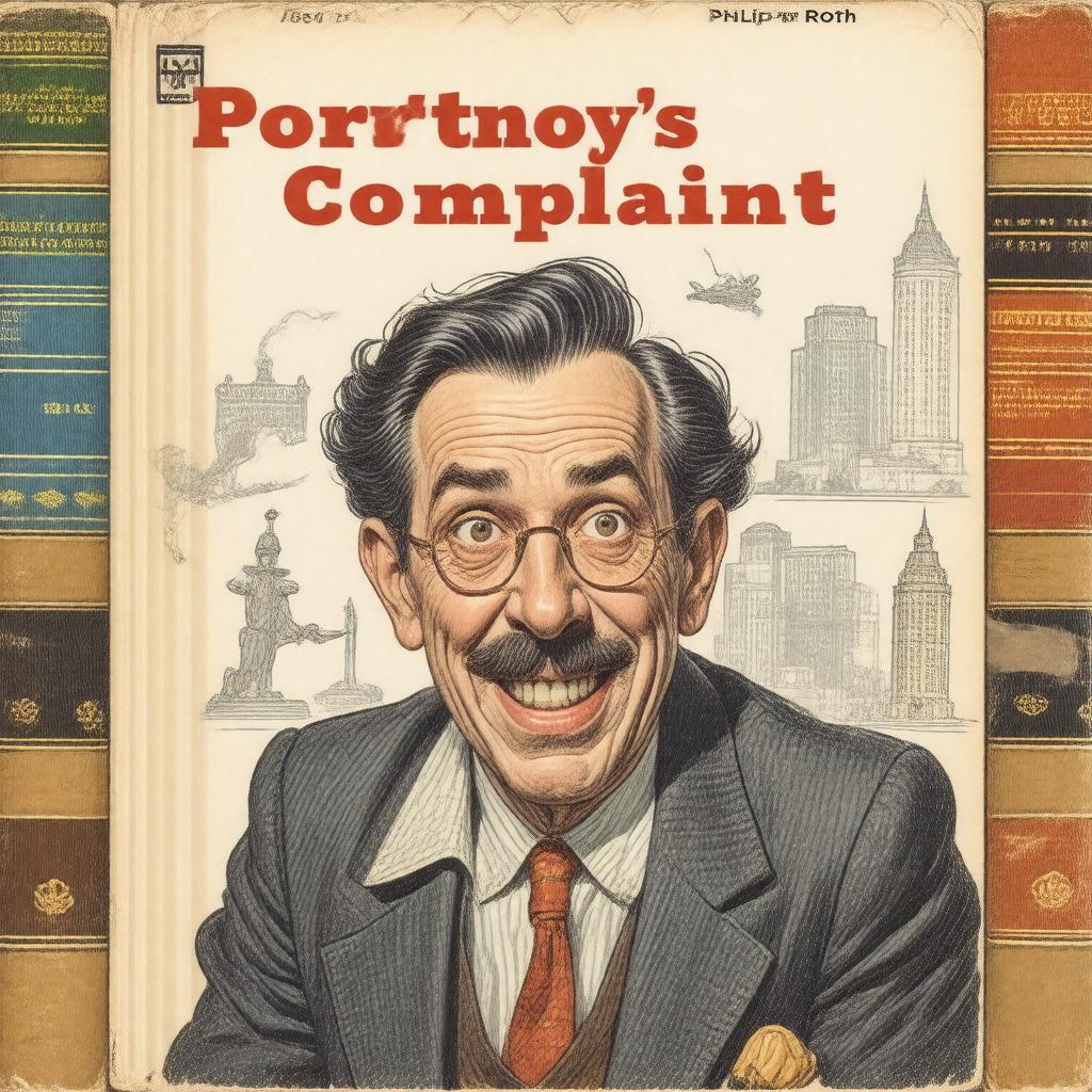 Click to view larger image AI-created image of Portnoy's Complaint