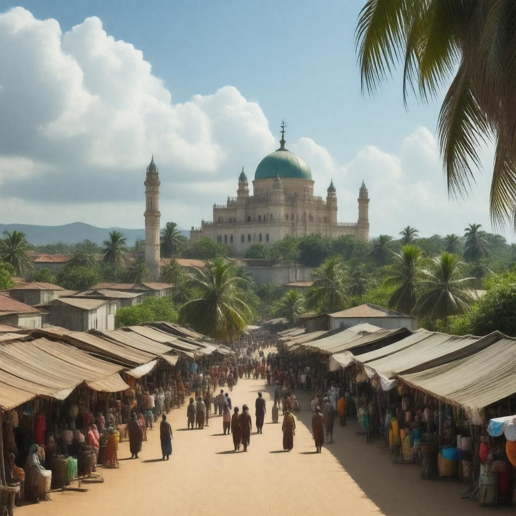 AI-created image of Porto-Novo