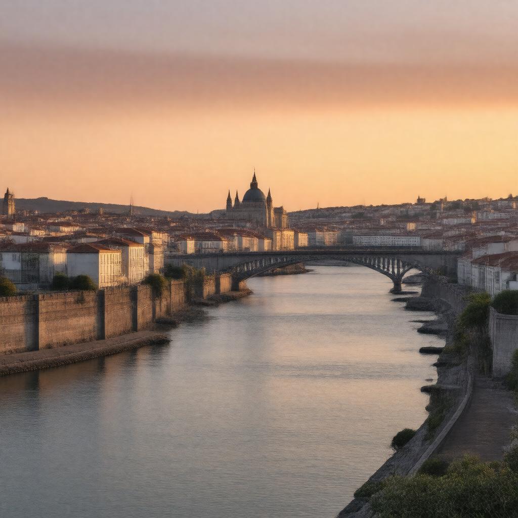 AI-created image of Porto, Portugal