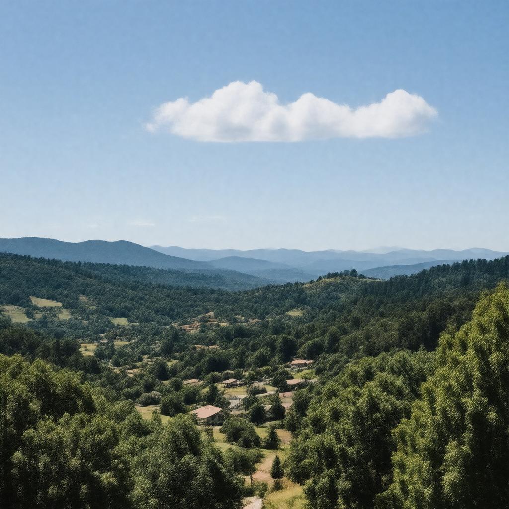 AI-created image of Portola Valley