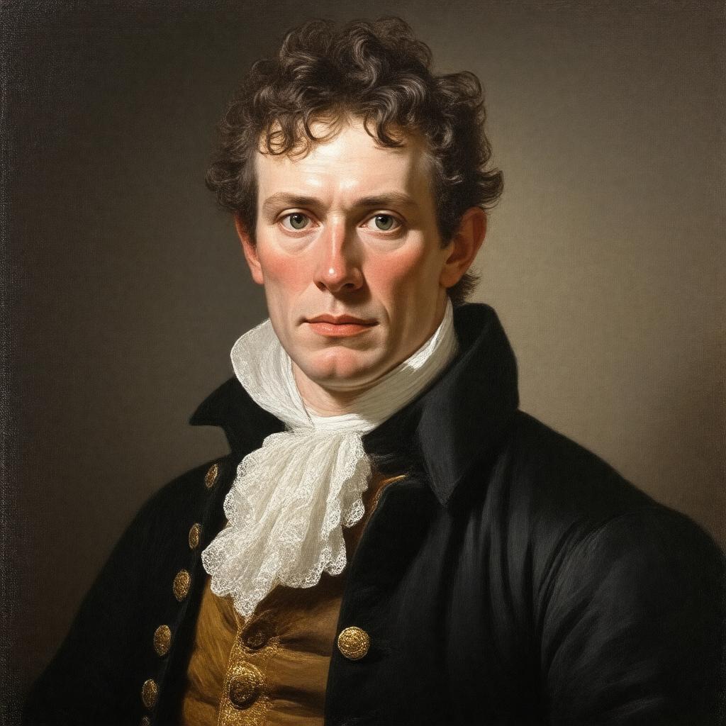 Click to view larger image AI-created image of Portrait of Lord Byron by Thomas Phillips