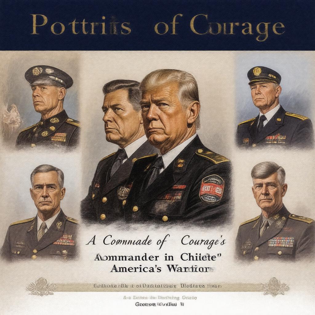 Click to view larger image AI-created image of Portraits of Courage