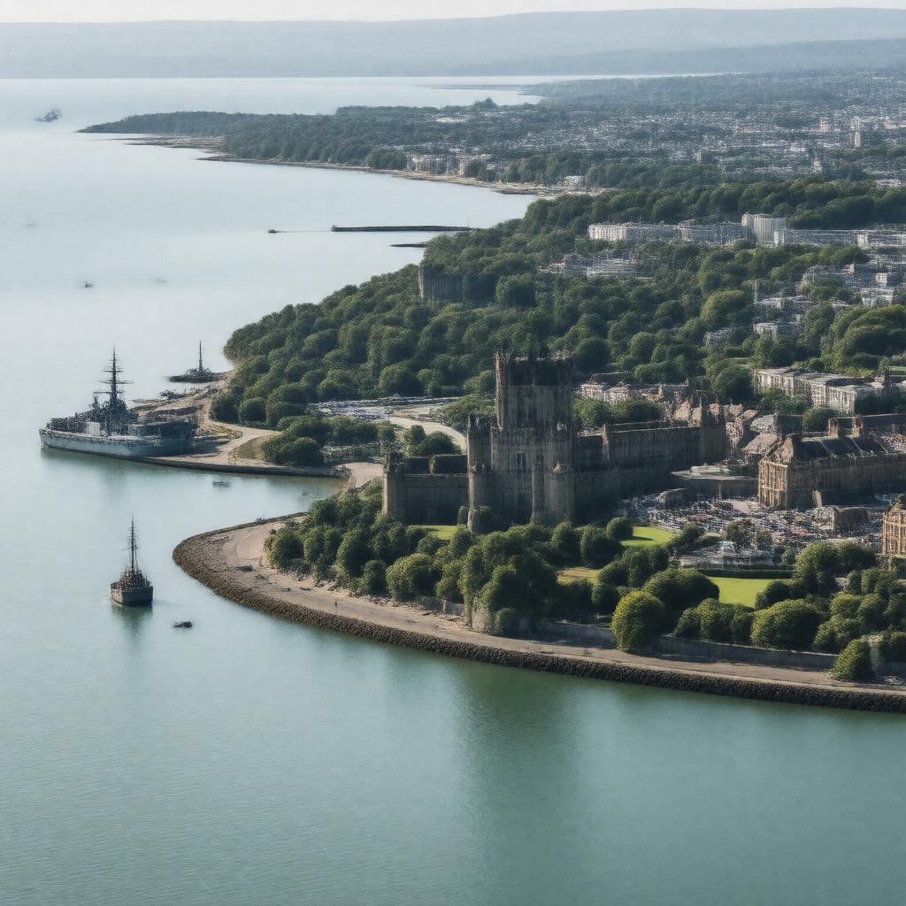 AI-created image of Portsmouth