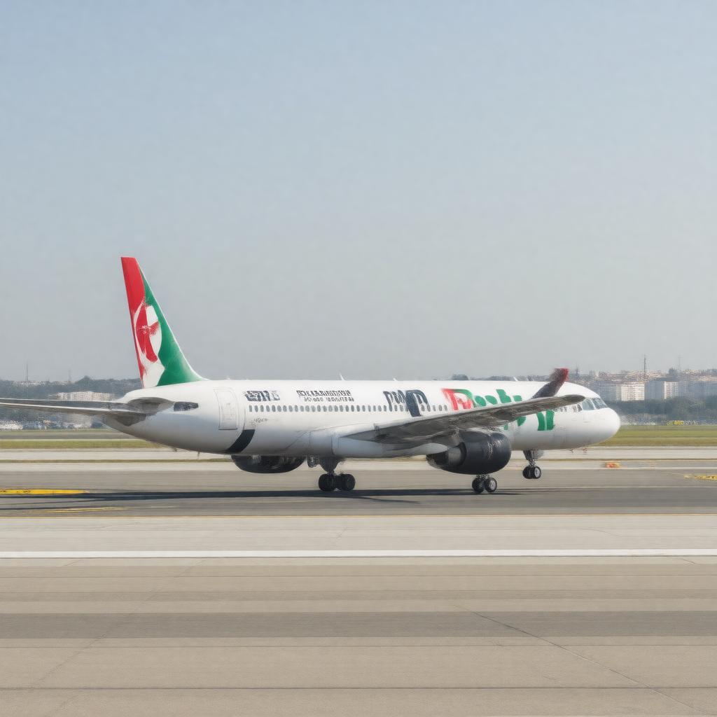 AI-created image of Portugália Airlines