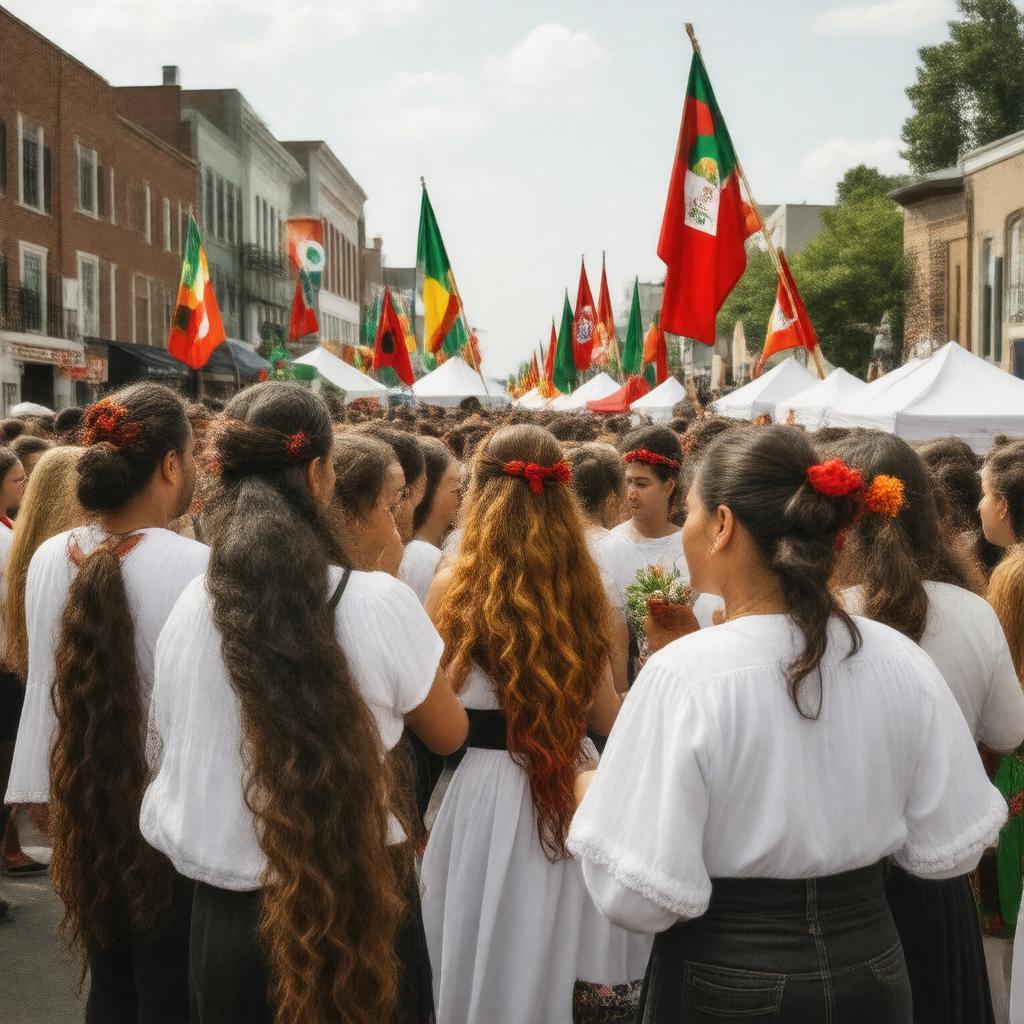 AI-created image of Portuguese Americans