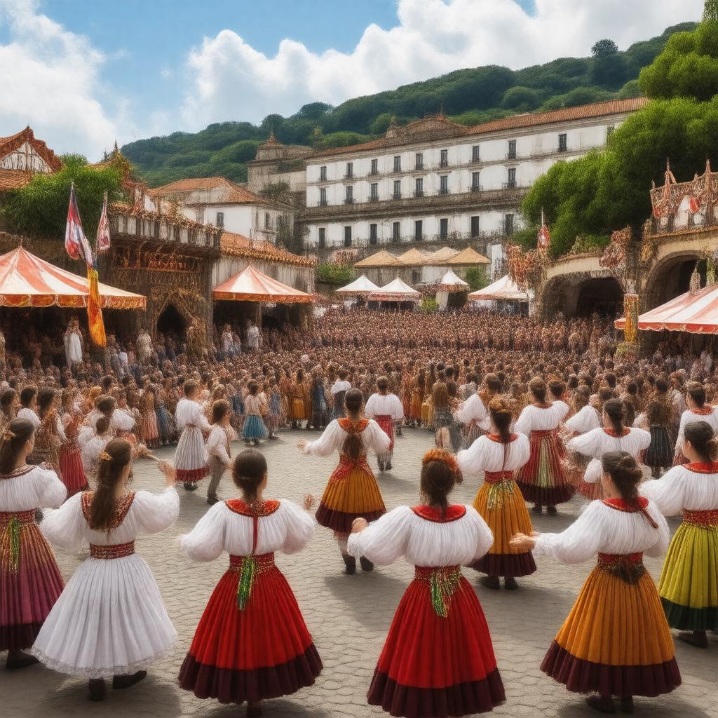 AI-created image of Portuguese Festival