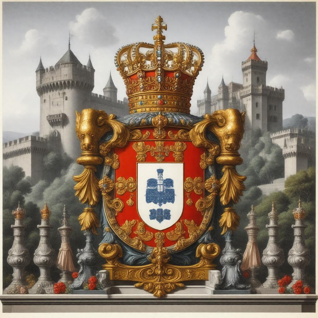 AI-created image of Portuguese royal family