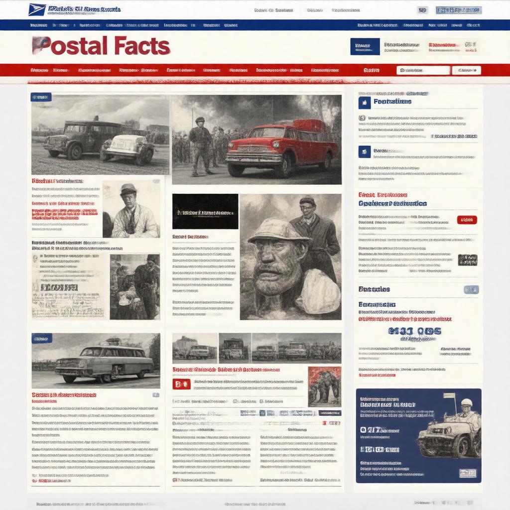 Click to view larger image AI-created image of Postal Facts