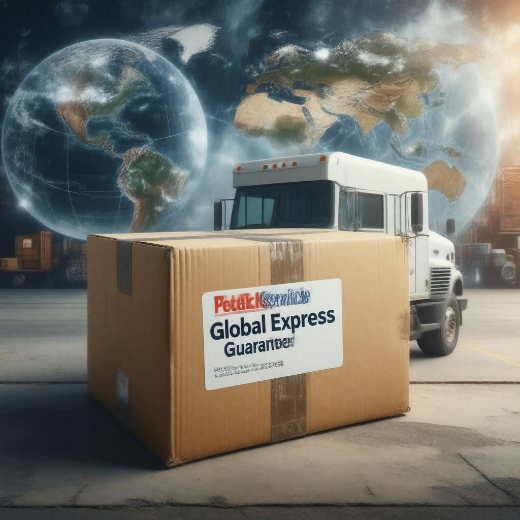 Click to view larger image AI-created image of Postal Service Global Express Guaranteed