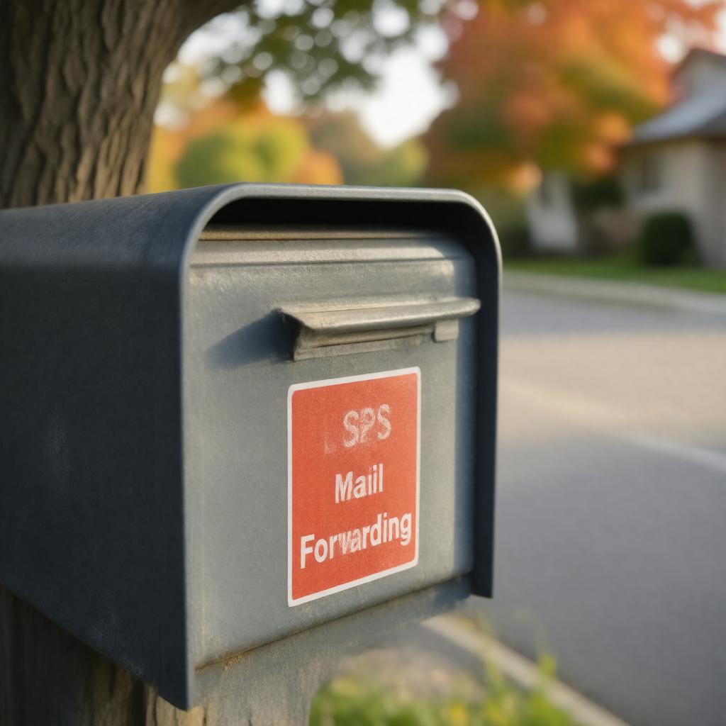 Click to view larger image AI-created image of Postal Service Mail Forwarding