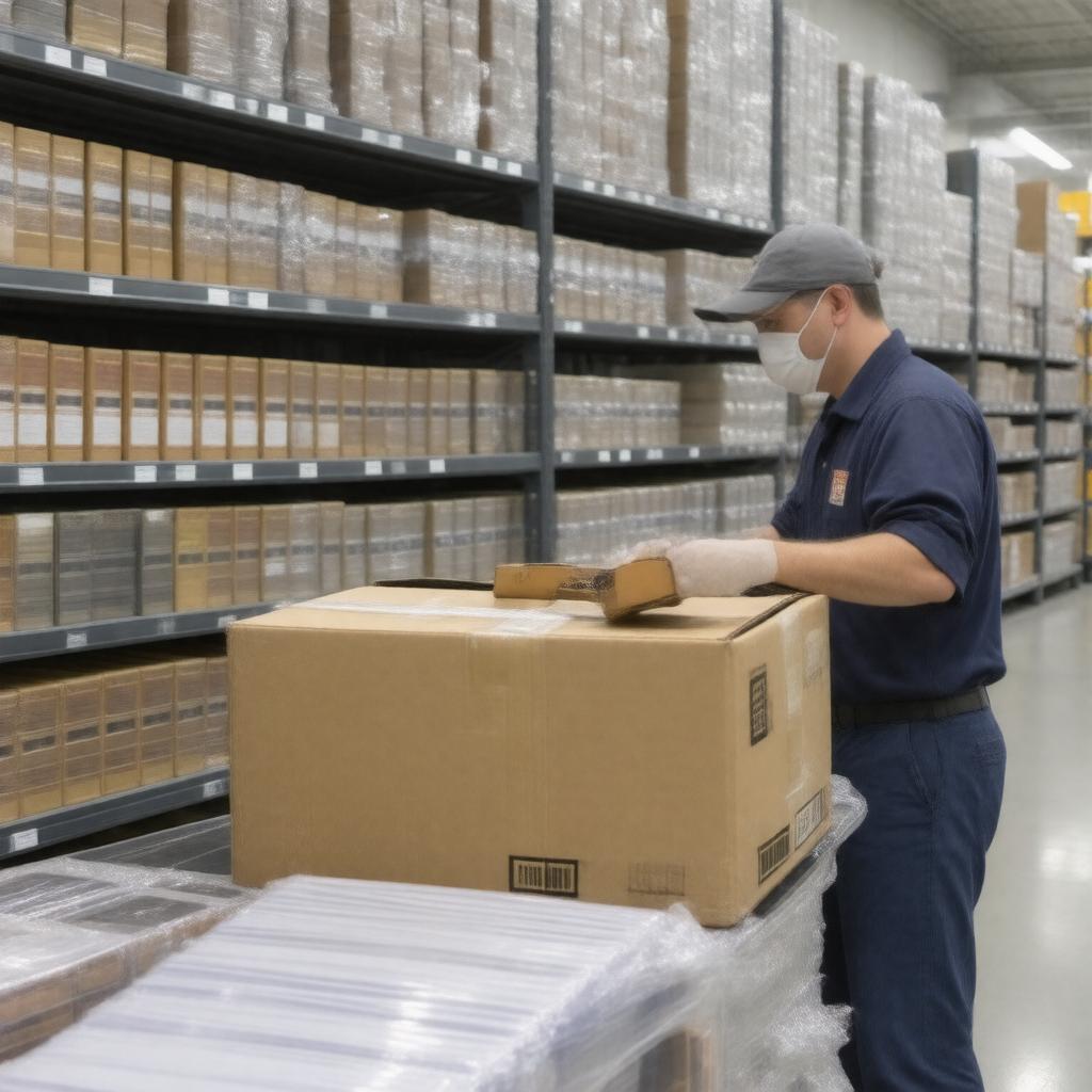 AI-created image of Postal Service Media Mail