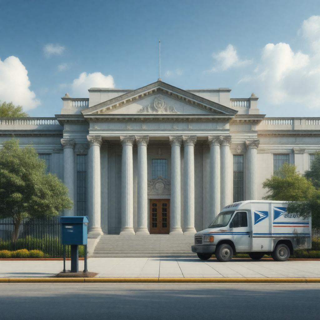 Click to view larger image AI-created image of Postal Service Retirement System