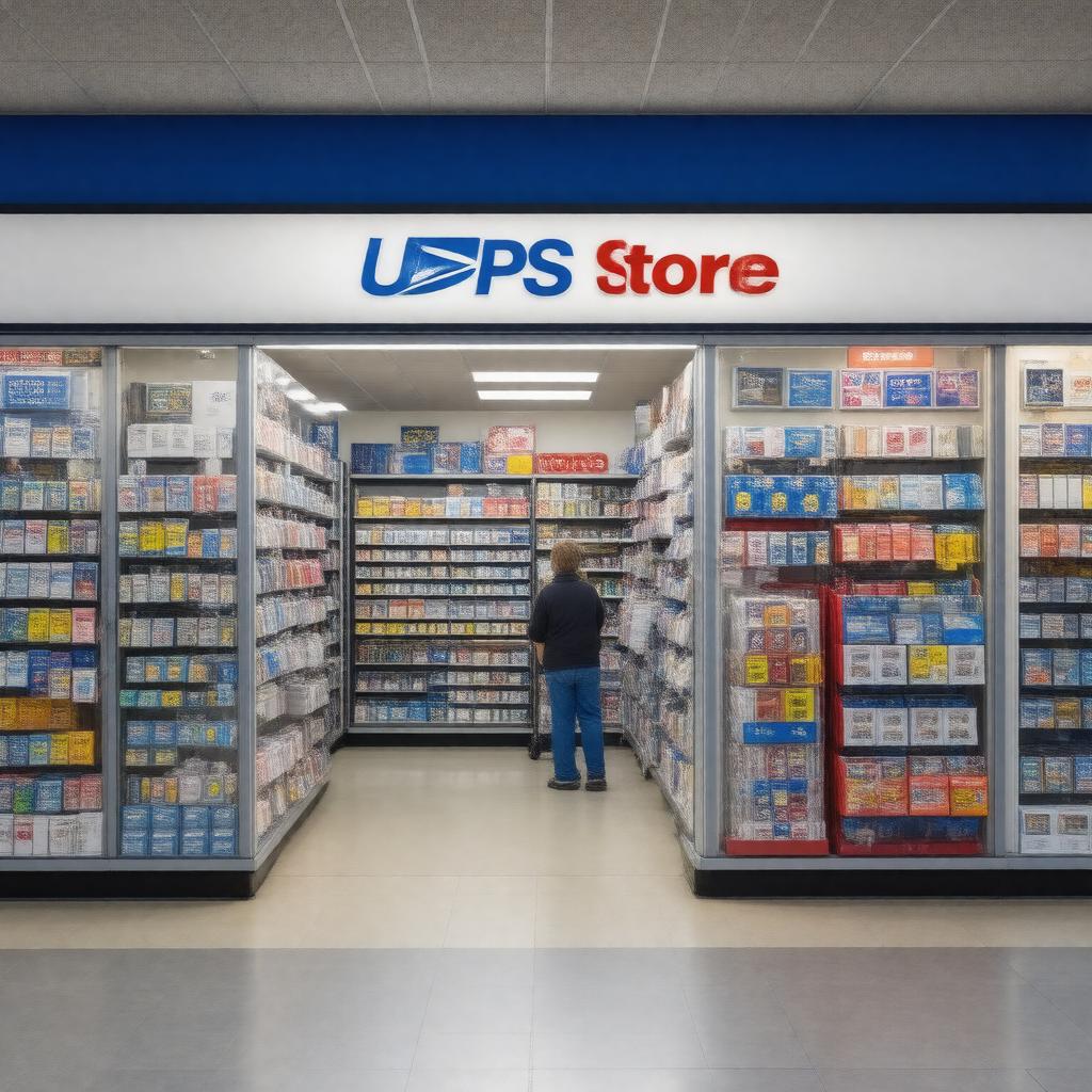 Click to view larger image AI-created image of Postal Store
